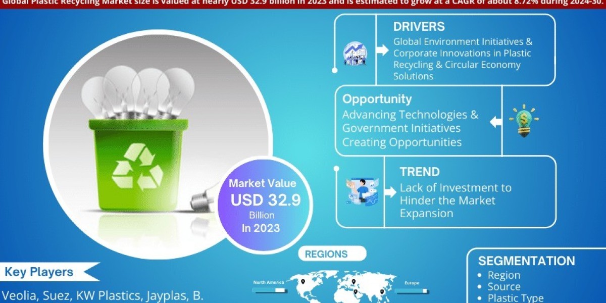Plastic Recycling Market Segment, Companies, Trend & Growth Analysis 2024-30