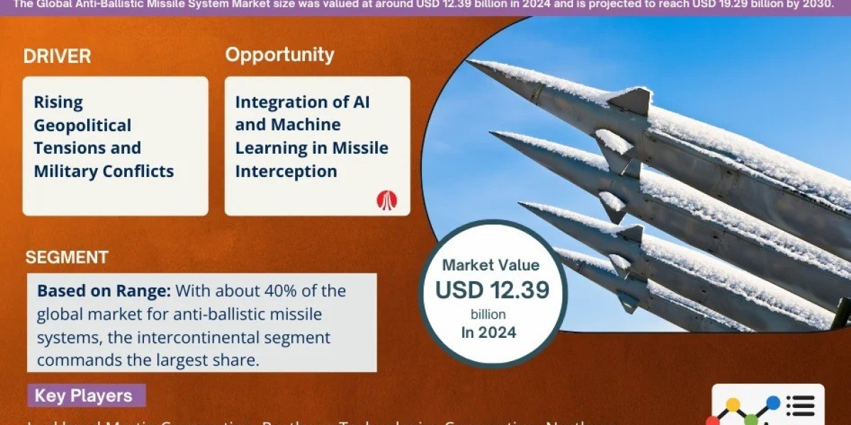 Anti-Ballistic Missile System Market Size, Growth, Share and Competitive Landscape - 2030