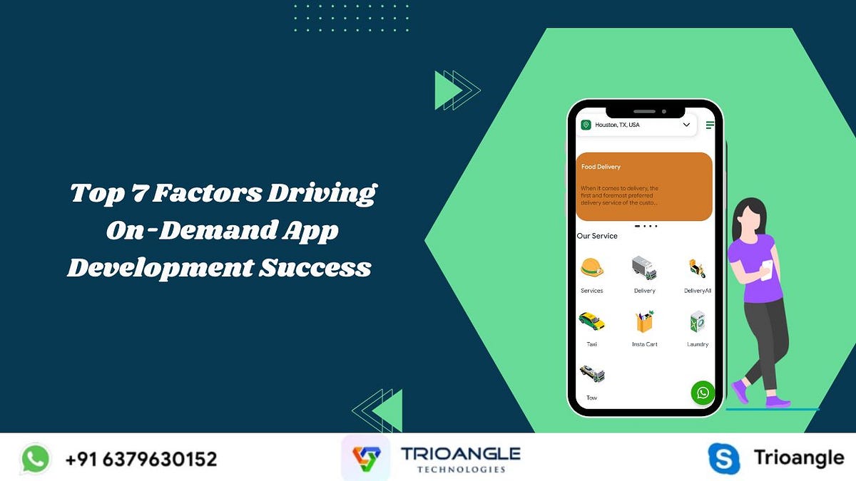Top 7 Factors Driving On-Demand App Development Success | by Rosyamra | Aug, 2025 | Medium