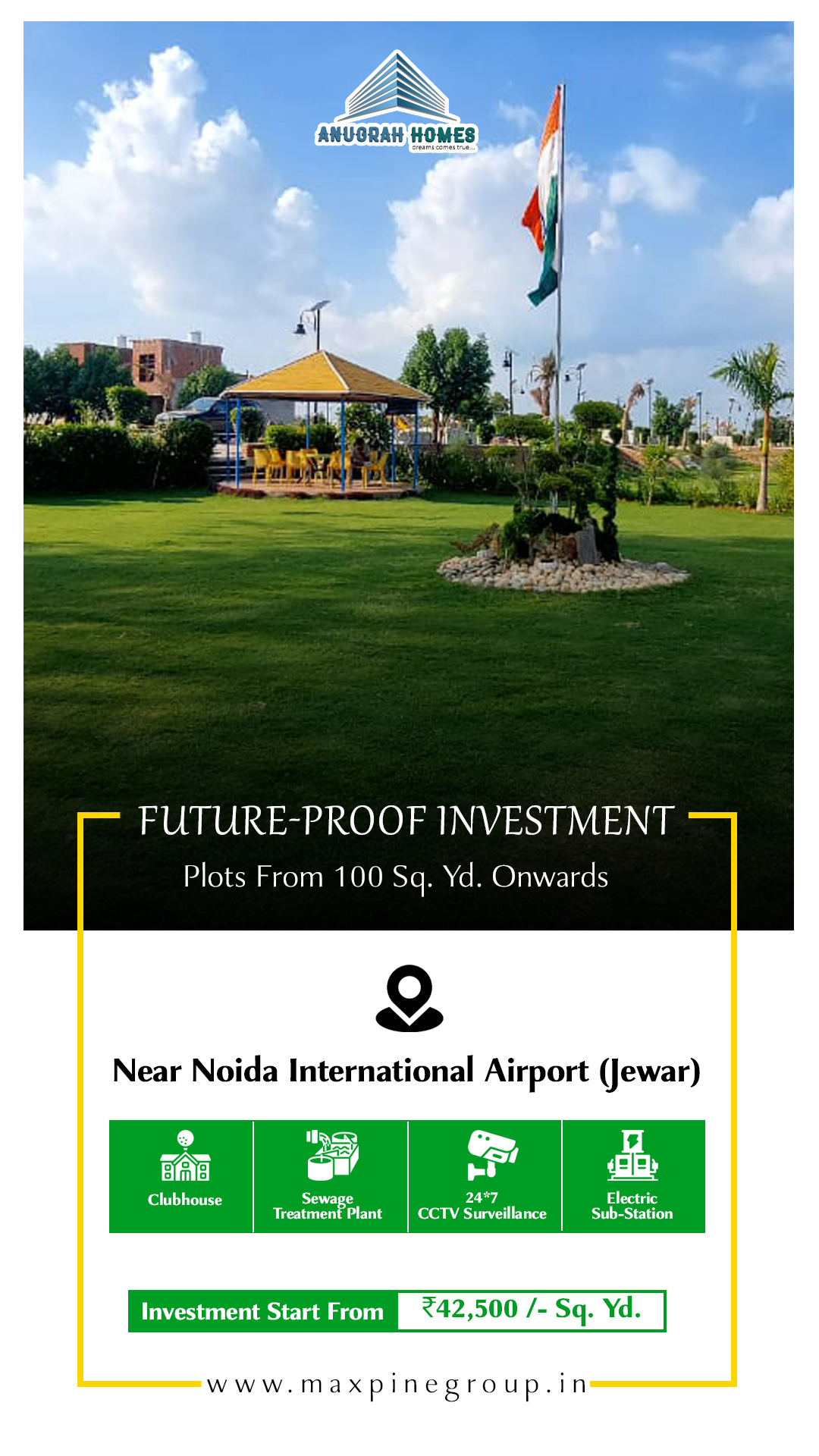 Plots Near Jewar International Airport | Smart Land Investment