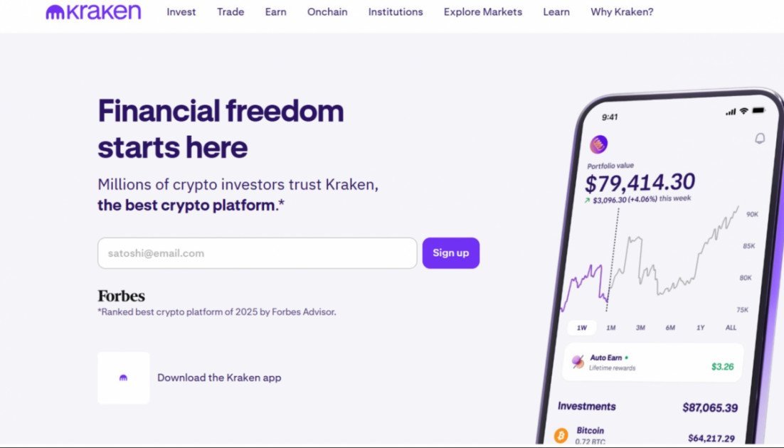 Kraken Login | Secure Crypto Wallet for NFTs & Web3 Access