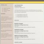 Cv Formatting Profile Picture