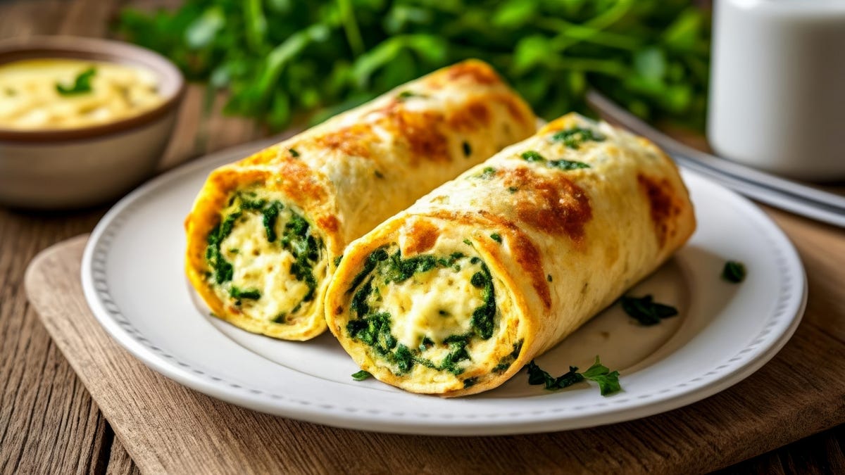 How Nutritious Is a Homemade Egg White Spinach Wrap?