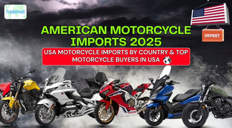 American Motorcycle Imports 2025: USA Motorcycle Imports by Country & Top Motorcycle Buyers in USA - USimportdata Blog